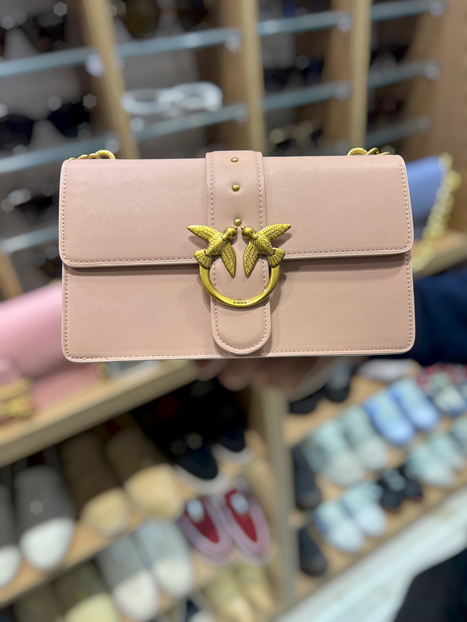 Sac Rabat Love Birds – Chaîne Dorée