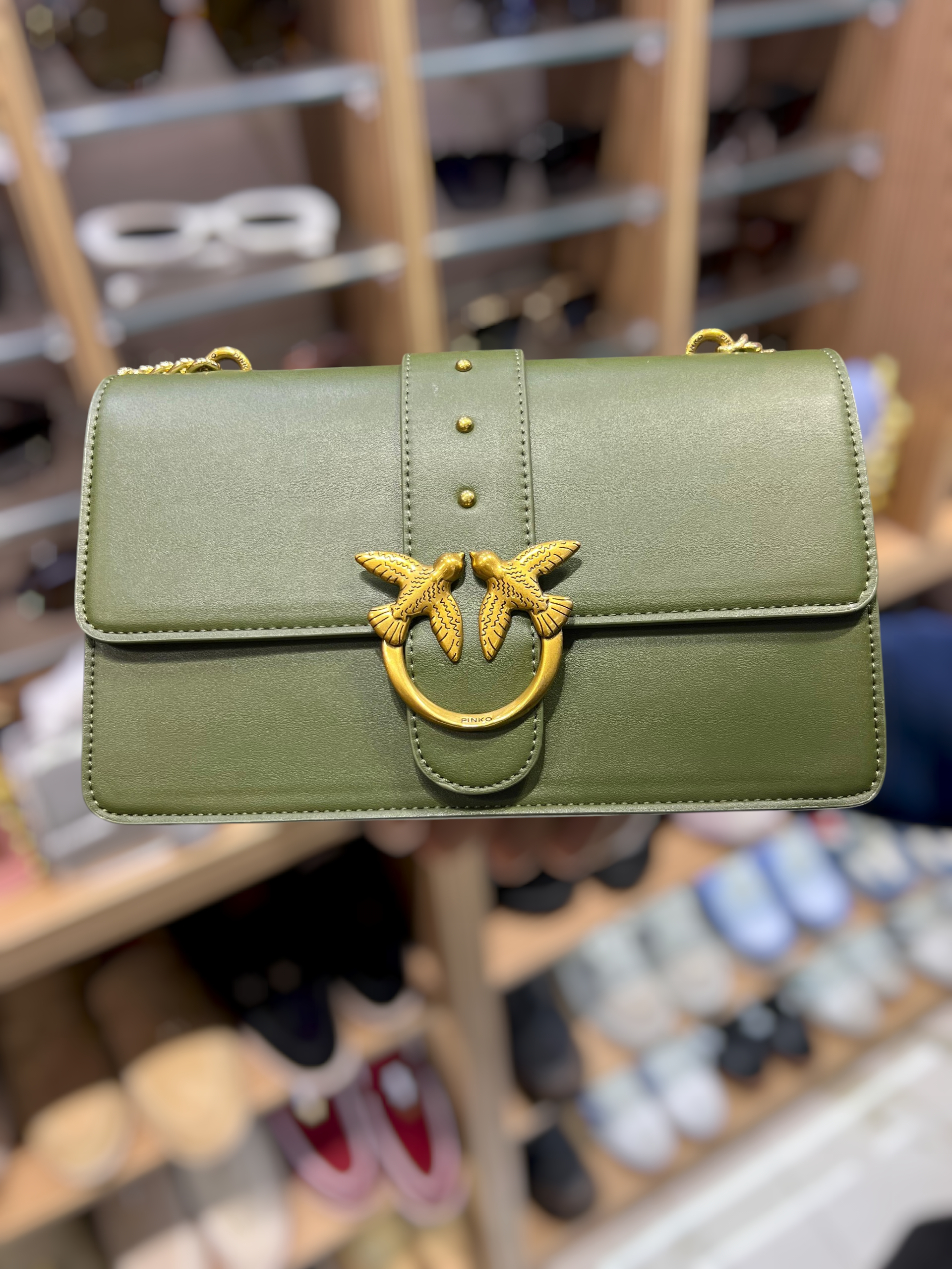 Sac Rabat Love Birds – Chaîne Dorée