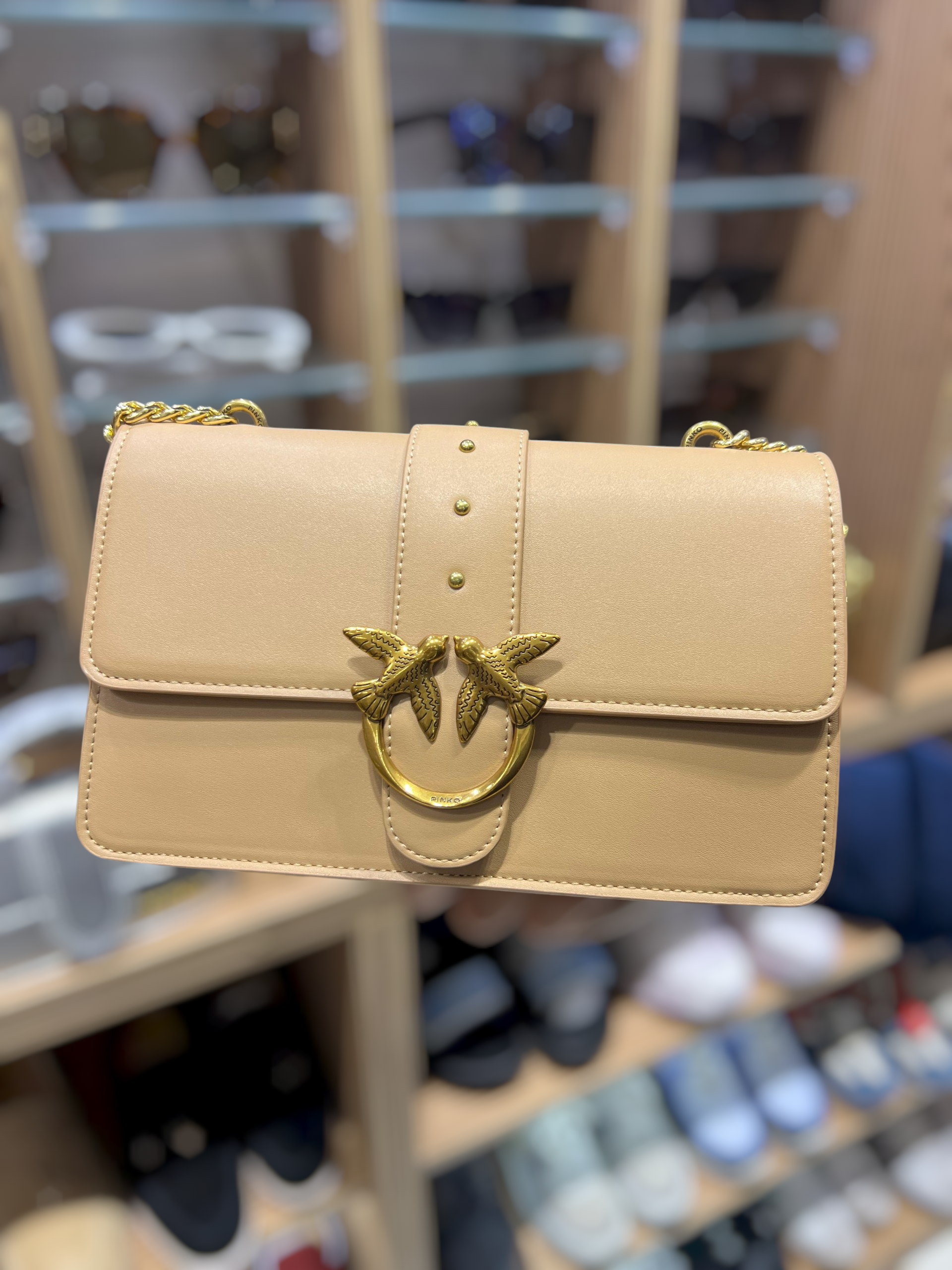 Sac Rabat Love Birds – Chaîne Dorée