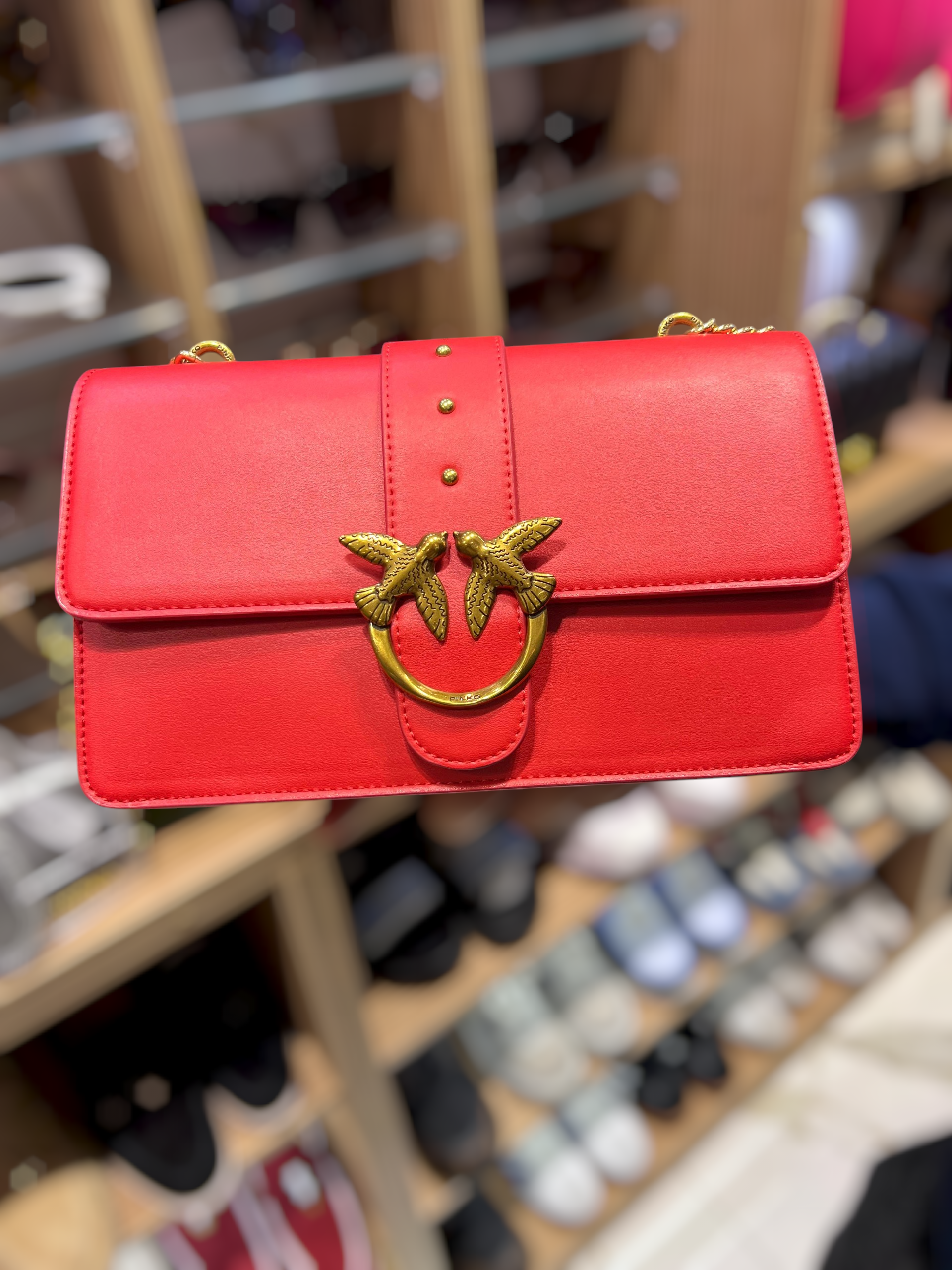 Sac Rabat Love Birds – Chaîne Dorée