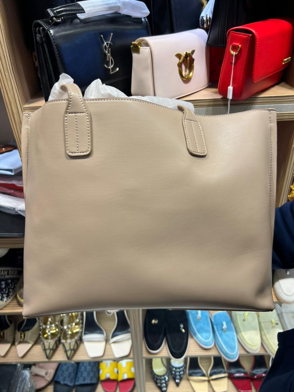 Grand Sac Cabas Minimaliste – Élégance Moderne & Grande Capacité